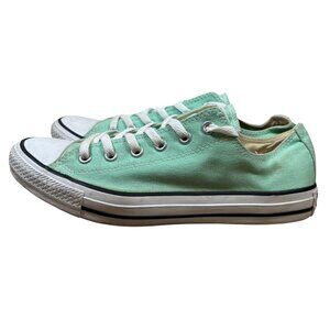 Converse Chuck Taylor All Star Herby Mint Green Canvas Low-Top Sneakers